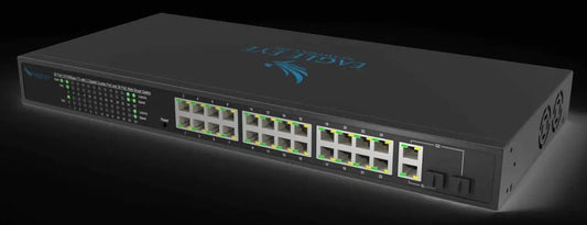 Eagle Eye Networks 24 Port Managed POE+ with 2xGig Uplink - Avenger Security