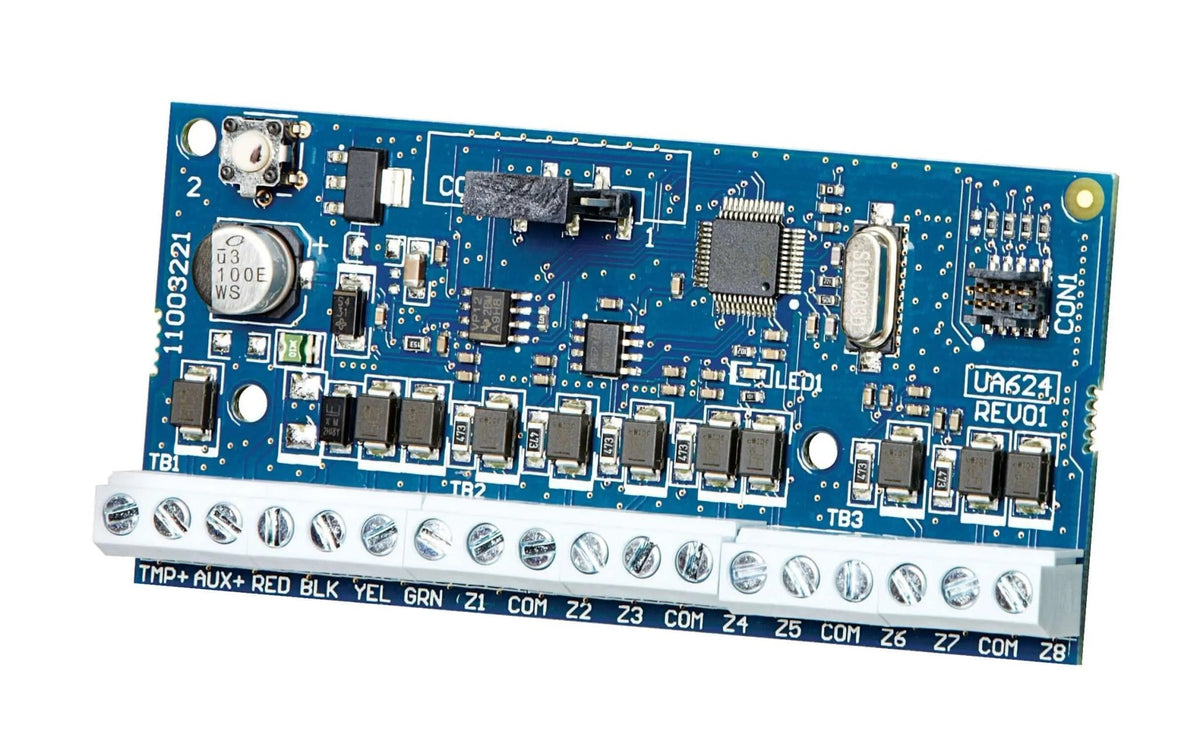 DSC neo HS 2108 PowerSeries Hardwired Security 8 Zone Expansion Module - Avenger Security
